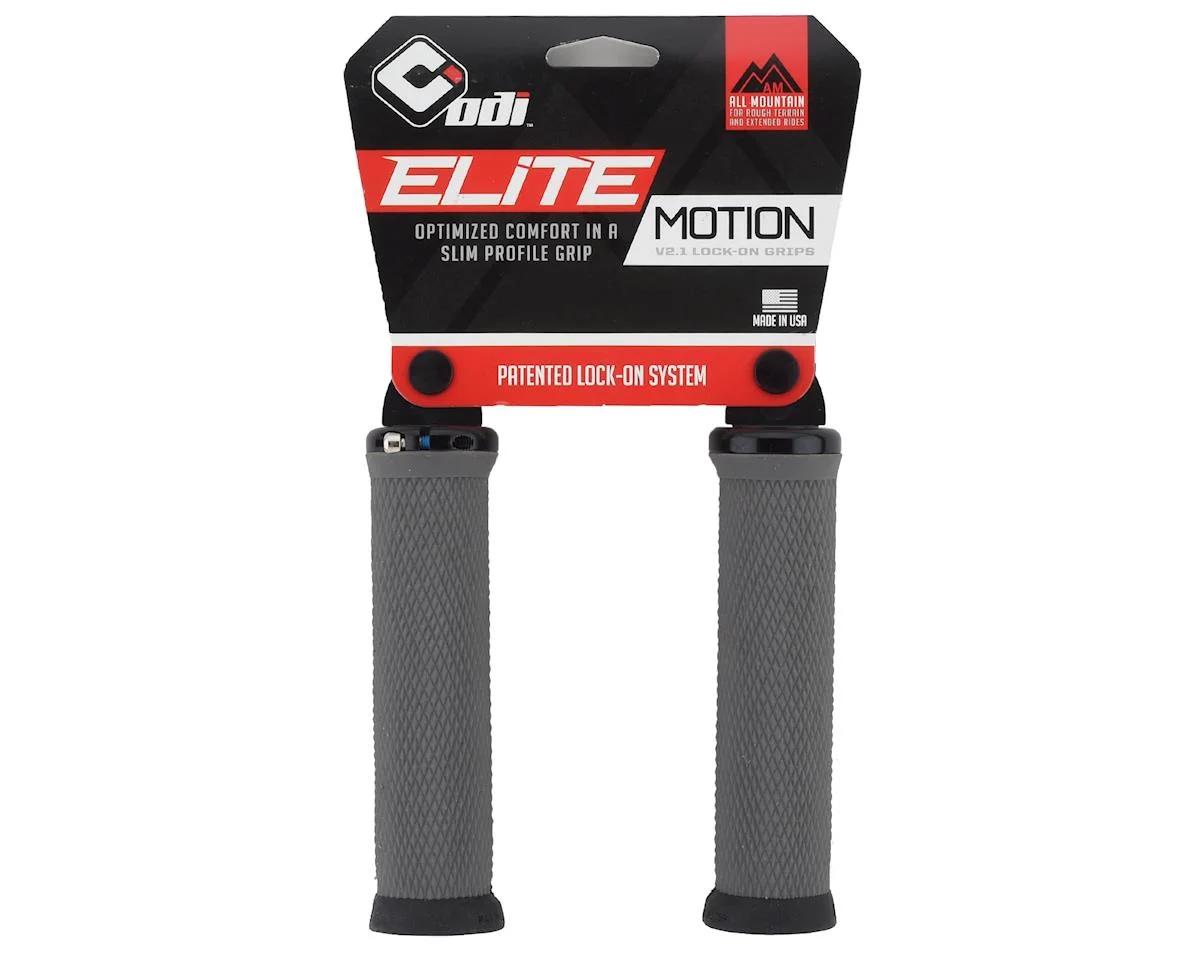 ODI Elite Motion Lock-On Grips (Graphite/Black) - view 2